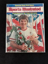 December 22-29, 1975 Pete Rose Cincinnati Reds SOY Sports Illustrated