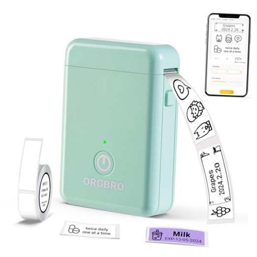 Bluetooth Label Maker Machine with Tape - Portable X1 Label Printer