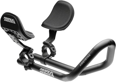 Profile Design Airstryke II Aluminum Aero Bar with Ergo Armrest & Flip-Up