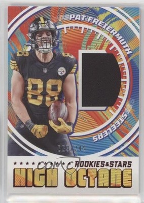 2022 Panini Rookies & Stars High Octane Memorabilia 63/249 Pat Freiermuth 0s55
