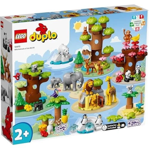 LEGO Duplo Duplo Town Animals of the World Educational Toys Blocks Birthday Chri - Image 2 of 4