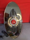 Coca-Cola Vintage Glass Mirrored Radio AM/FM 1997 with original box