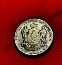 1920 Statue Of Maine Commemorative Half Dollar