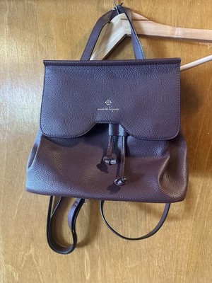 Nanette Lepore Black Vegan Leather Logo Backpack Nanette Lepore | Bags | Nanette Lepore Vegan Leather Mini  main image 4