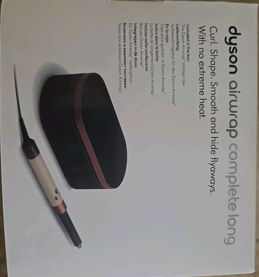 Dyson Airwrap Complete Long Curl. Shape. Smooth And Hide Flyaways.