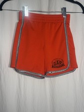 GAP Boys Logo Pull Up Sweat Shorts Orange 3 Years O21