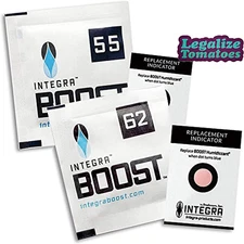 Boost 4G 62% Percent 100 Pack for Humidity Control- Premium Humidifier Packets P
