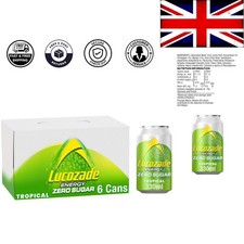 Energy Zero Sugar Tropical Cans - 6-Pack of Guilt-Free Refreshment