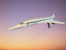 BRAVO DELTA MODELS The Iconic Concorde British Airways Negus Livery In Flight NB