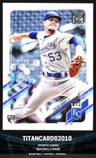 Tyler Zuber 2021 Topps Update Rookie RC Kansas City Royals #US81