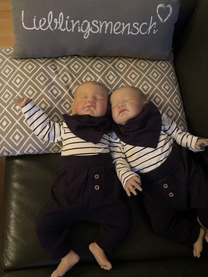 Schöne Reborn Babies Puppen Zwillinge Jungs Top