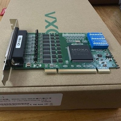 1PC Brand New MOXA CP-118U 8-Port RS-232/422/485 Multi Serial Card Fast Ship *bn