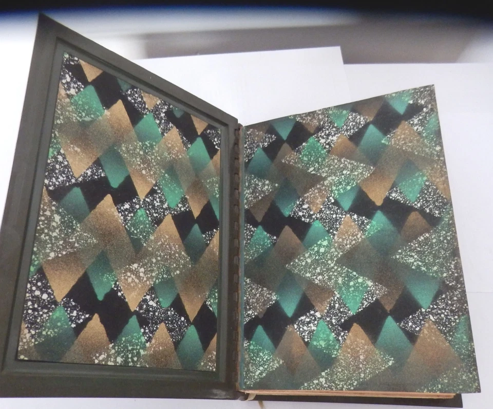 Georges Duhamel Vie des martyrs 1922 reliure art déco en bakélite Jotau - Photo 4/4