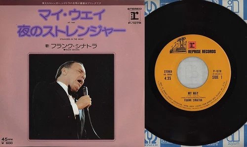 FRANK SINATRA-My Way  Japan 7"single
