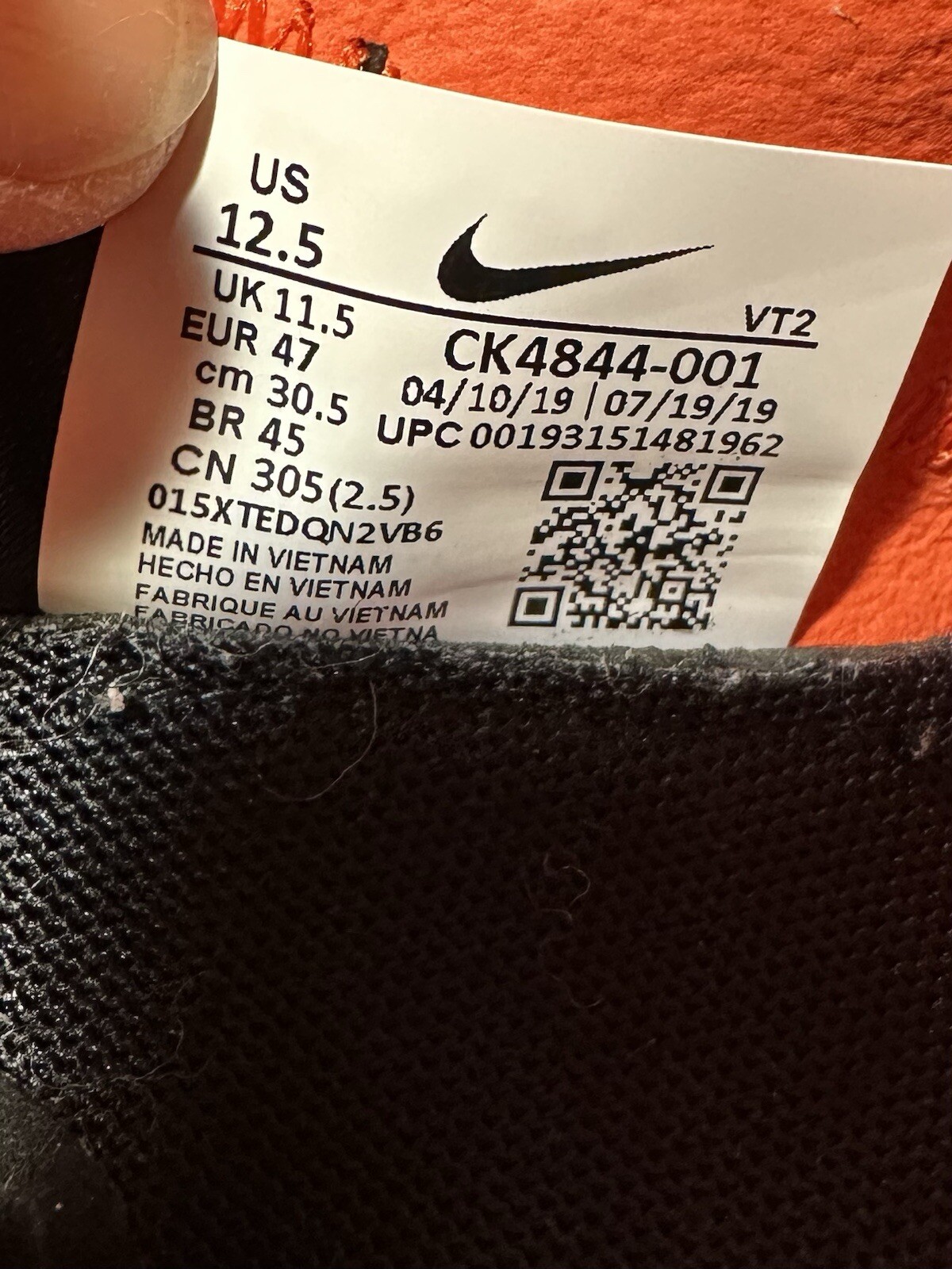 Nike React Element 55 Oregon State Beaver Black O… - image 15