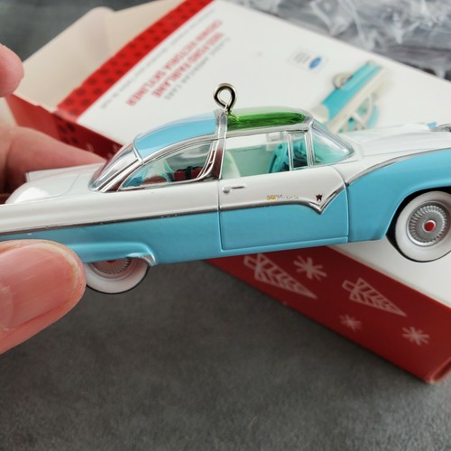 Hallmark Keepsake 1955 Ford Fairlane Crown Victoria Skyliner Ornament FREE SHIP - Picture 3 of 7