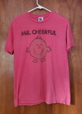 Vintage junk food Mr. Cheerful T shirt, sz: Small. Made in USA. Fast shipping