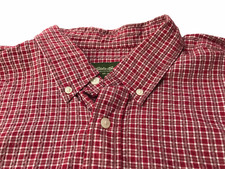 Men's Button Down Shirt.  Short Sleeve.  Size XL.  Eddie Bauer Brand 100% Cotton