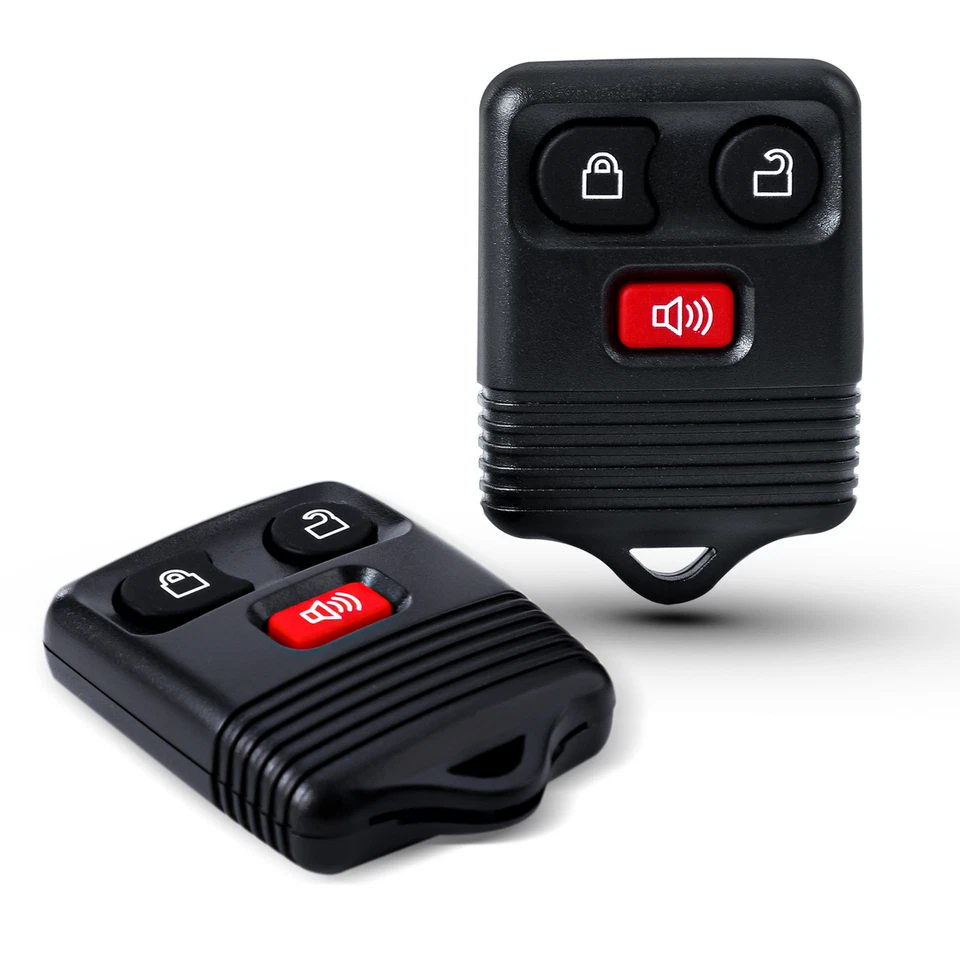 2 piezas para 1999 2000 2001 2002 2003 2004 2005 2006 Ford Mustang mando a distancia coche llavero Foto 2 de 4