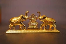 Lovely Decorative Metal Kumkum Box For Home Temple Kumkum Tika Roli Chandan Box