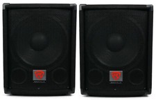  2 New Rockville SBG1128 12" 1200 Watt Passive Pro DJ Subwoofers Subs