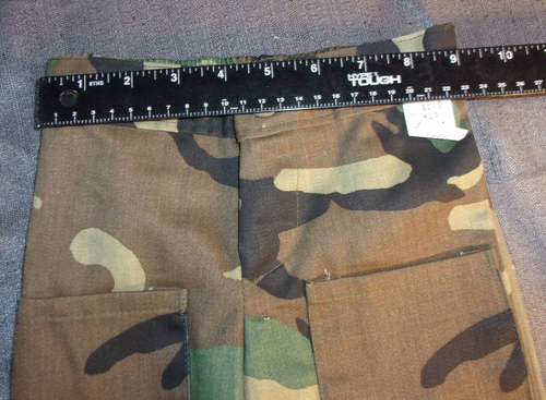 TODDLER BDU WOODLAND CAMOFLAUGE PANTS STRETCHABLE WAIST FOR FAST GROW 2T - Picture 11 of 16