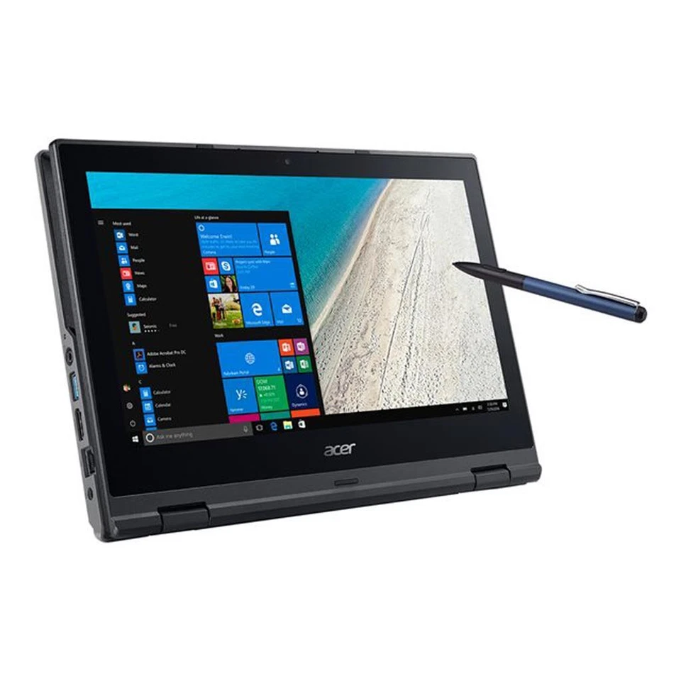 Acer TravelMate Spin B1 11.6" Intel Celeron N4100 4GB RAM 64 GB UK  NX.VHTEK.001 - Image 3 of 4