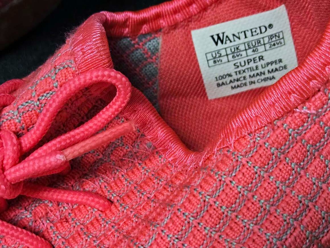 SAOLA Scarpe da ginnastica Wanted "Super" rosa sneakers suola gomma arcobaleno donna tg 8 5