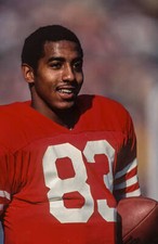 Renaldo Nehemiah San Francisco 49ers before a NFL San Diego Ch- 1982 Old Photo 8