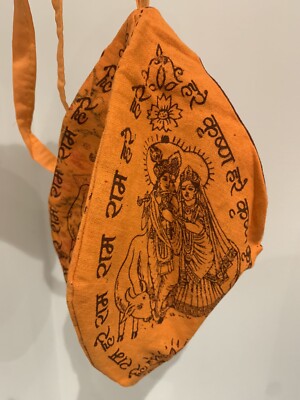 KRISHNA PRAYER PUJA JAPA MALA BAG HINDU CHANT YOGA