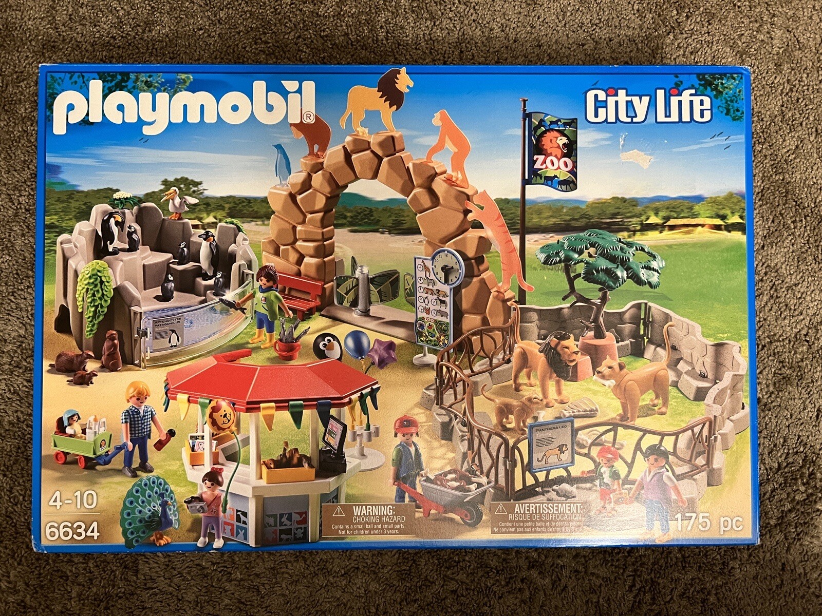 NEW Playmobil 6634 City Life Large City Zoo SEALED 4008789066343 eBay