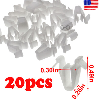 20x for Toyota TACOMA Highlander Tundra 67771-58010 Door Garnish Moulding Clip