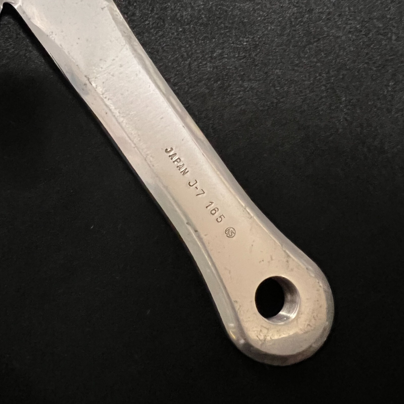 VGC SUGINO75 NJS Pista Crank Set 165mm BCD144mm 3rensho nagasawa