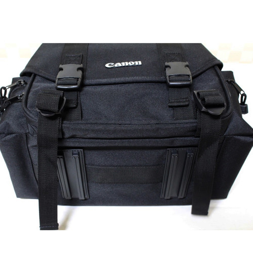 Sacoche Appareil Photo SENHE Pour Canon EOS (4000D, 800D, 6D, Etc.) - 25x14x18 Cm, Bandoulière Incluse, Couleur Café