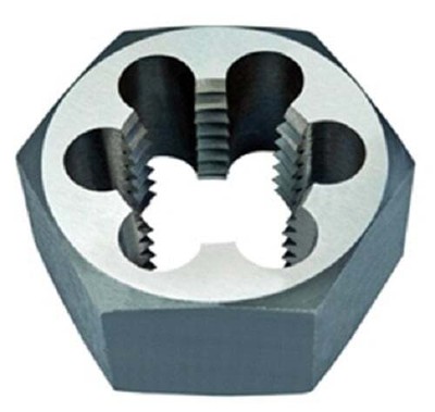 Alfa Tools CSHD70894C 1/4-18 Carbon Steel Carded Hex Die Npt 1.7/16'' A.F