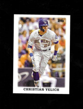 2023 TOPPS SERIES 1 CHRISTIAN YELICH OVERSIZED BOX TOPPER #88LL-19