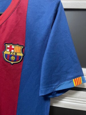 FC Barcelona 2006 2007 Home Jersey Nike Ronaldinho Era Football