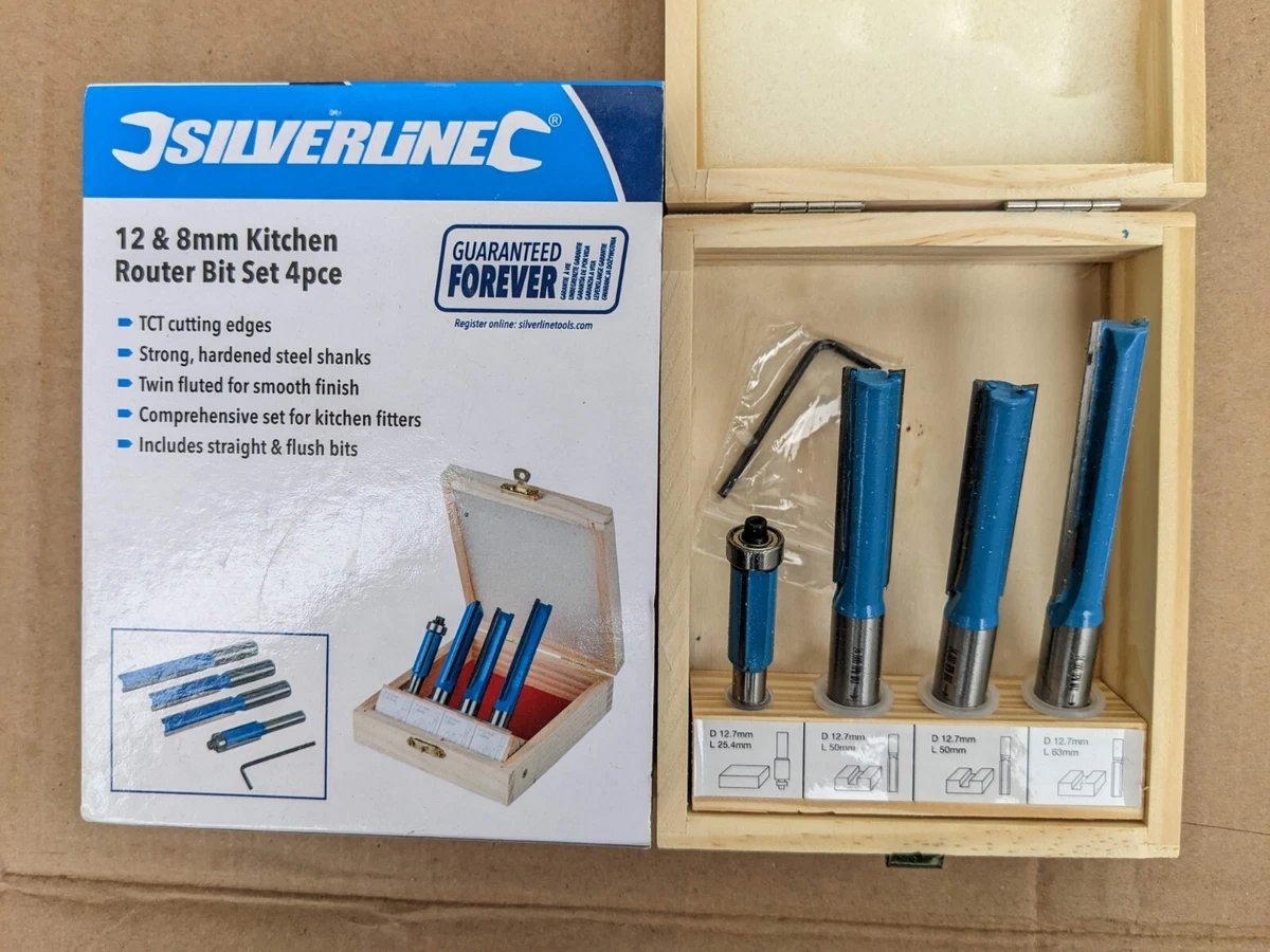 Silverline router bits discount