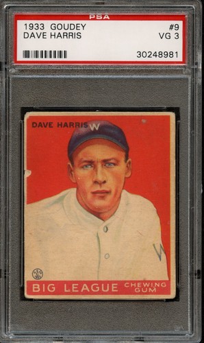 1933 Dave Harris #9