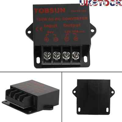 DC 24V Step Down auf DC 12V 10A 120W Spannungsregler Reduzierstück Power Converter UK