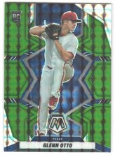 2022 Panini Mosaic Glenn Otto #248 Green Mosaic RC