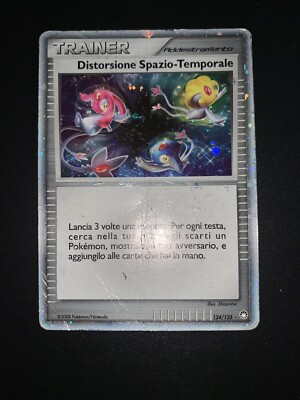 pokemon karte Zeitraum Verzerrung 124/123 Mysteriöse Schätze Italienisch