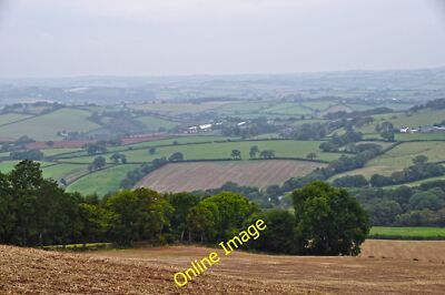 Foto 12x8 Mid Devon: Landschaft Landschaft Uppincott\/SS8802 Blick durch c2014