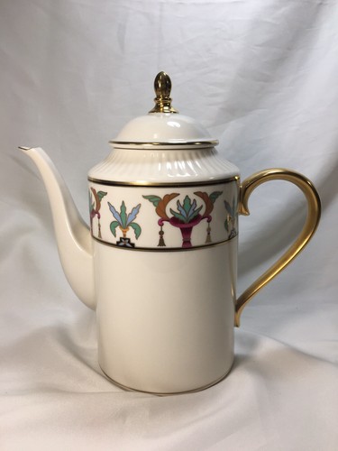 Lenox 'Tosca' 6-Cup COFFEE POT - Mint! - Picture 3 of 9