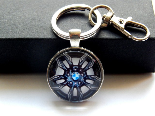 Wheel rim keychain pendant necklace alloy wheel keychain BMW, Car ...