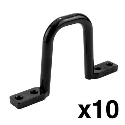 Construct Pro Non-Conductive Plastic D Rings Cable Organizer (10 Pack)