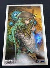 Art Print Signed By Chasen Grieshop & Carly Spade Scorpeo Particle9 Productions