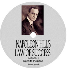 The Law of Success Napoleon Hill Personal Development Audiobook in 15 Audio CDs