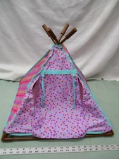 American Our Generation Girl Doll 18 Inch Tent Camping Tee Pee Wilderness Camp