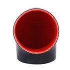 2.5" To 2.5" 90-Degree Black Silicone Elbow Hose Coupler – High-Temp & Flexible 5 thumbnail image